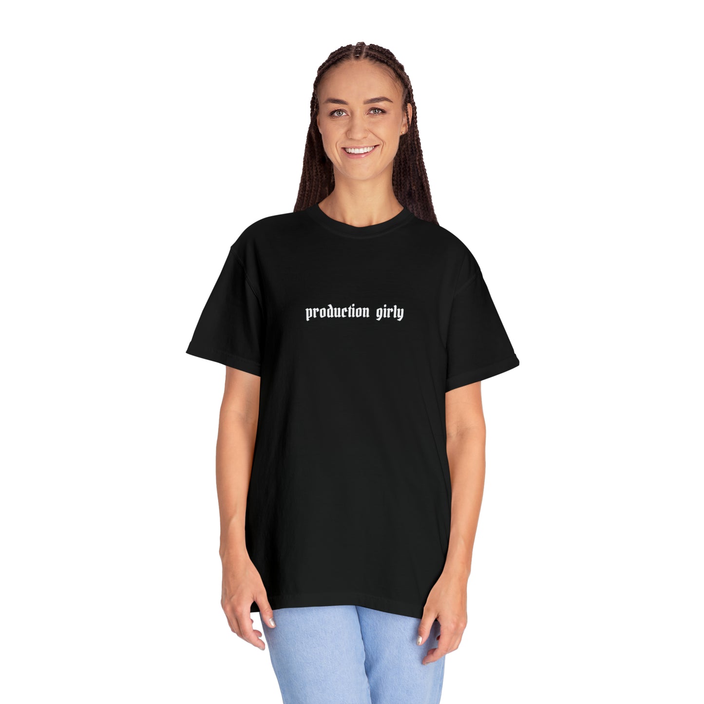 Production Girly Comfort Colors Graphic T-shirt