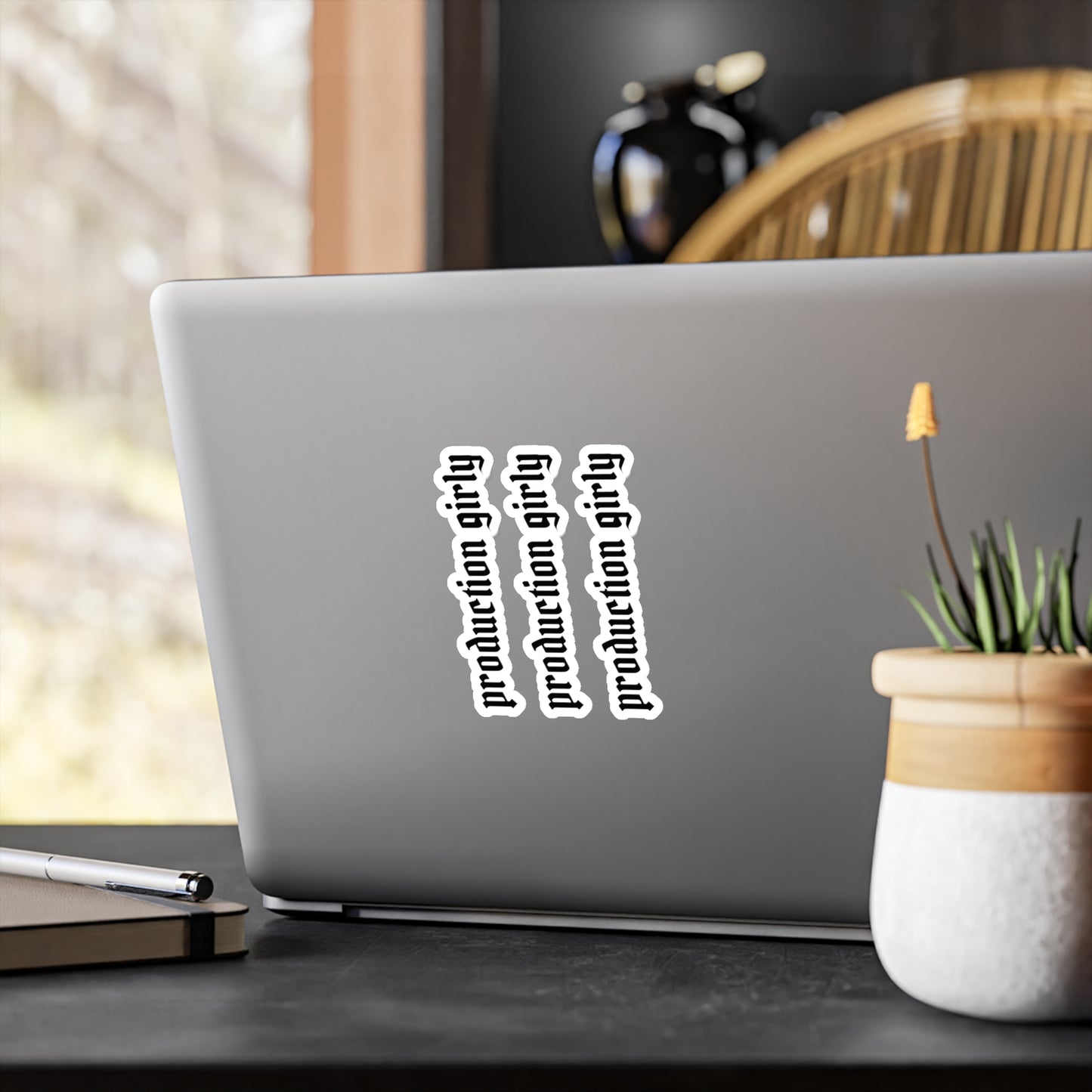 Production Girly Kiss-Cut Vinyl Decals