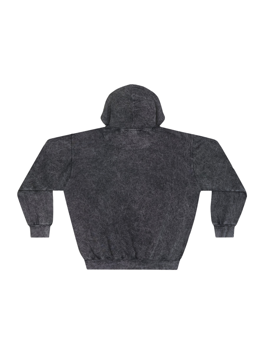 Production Girly Black Mineral Wash Unisex Hoodie Gift